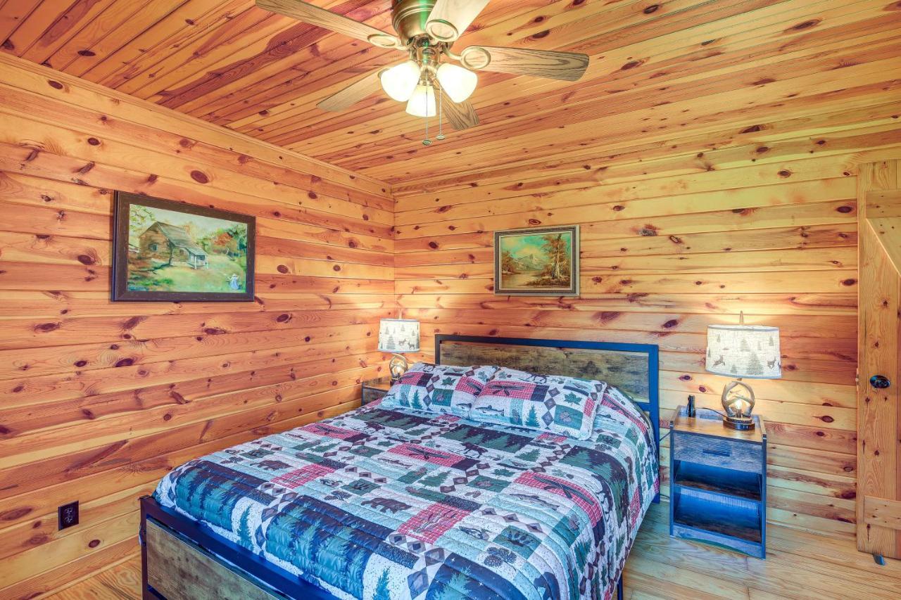 Blue Ridge Mountain Cabin With Views And Hot Tub Villa Sparta Eksteriør bilde